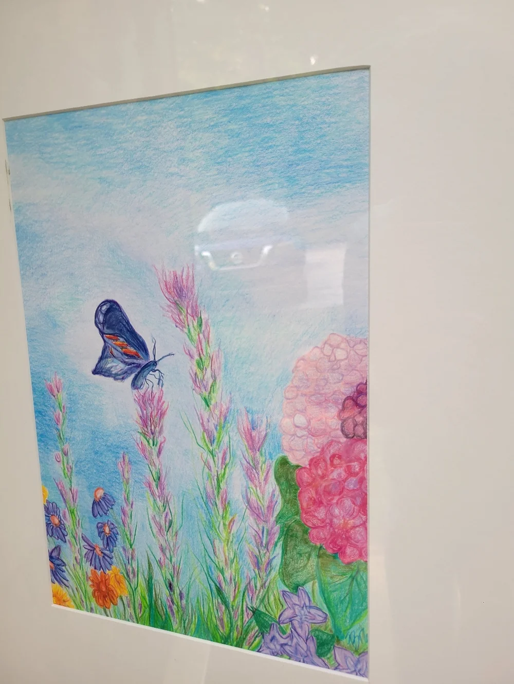 "Spring Serande" Original Artwork By Brea Marie FRAMED 16in X 20in - Picture 5 of 7
